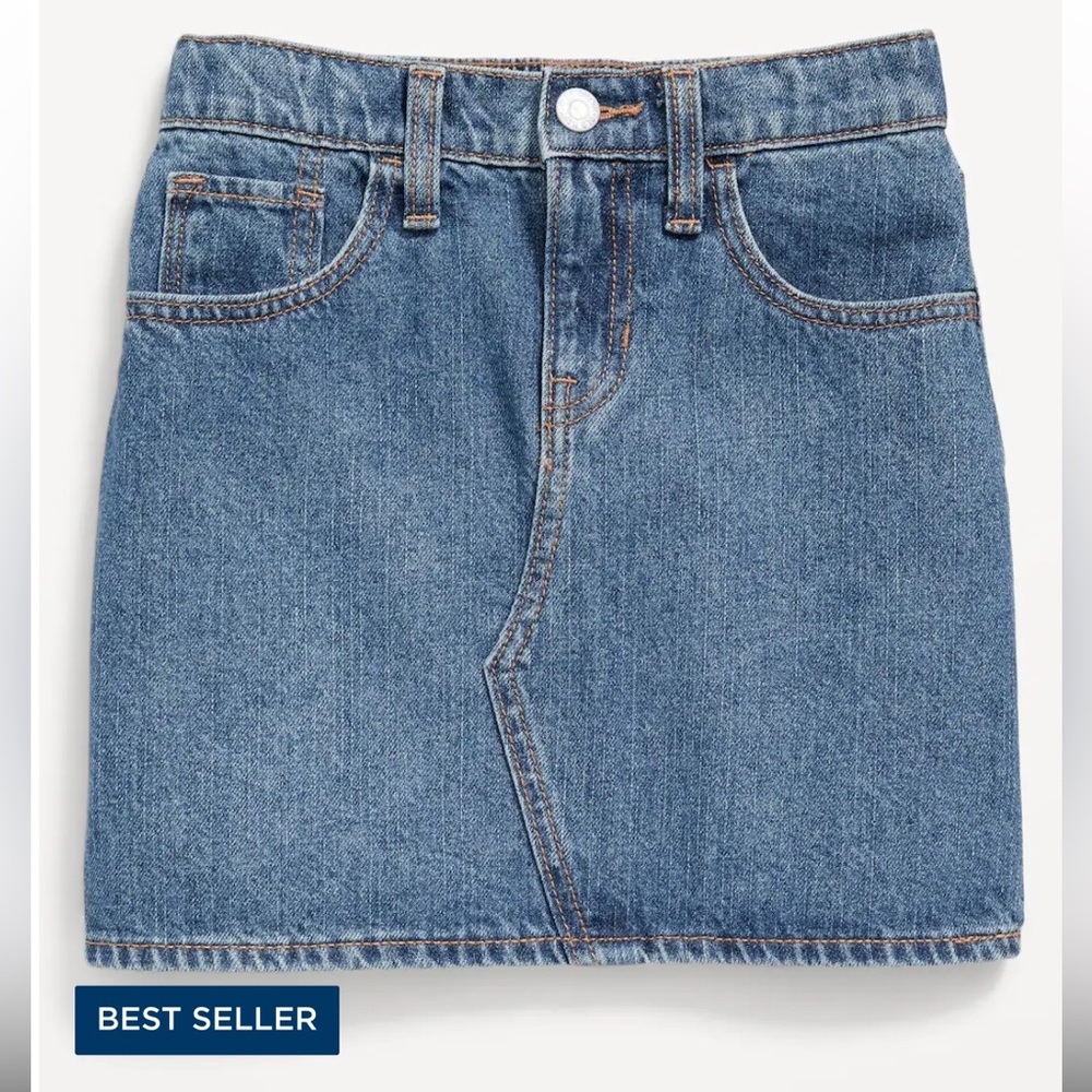 Old Navy - NWT - High-Waisted Jean Skirt for Girls